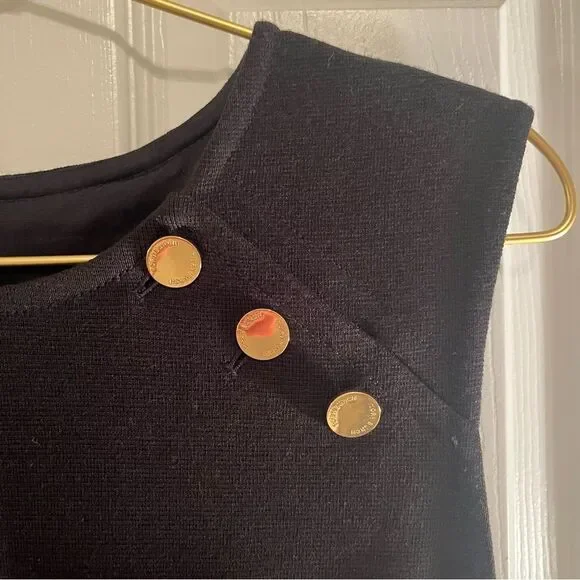 Tory Burch Midi Dress with Gold Accents - Picture 3 of 12